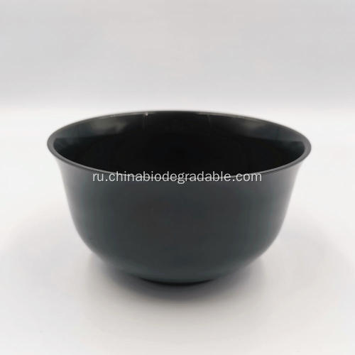 Индивидуальный логотип компостируемый премиум -прочная посуда чаша для посуды